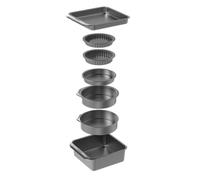 Masterclass smart space bakeware set 7 piezas ptfe, pfoa y bpa free an