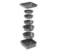 Masterclass smart space bakeware set 7 piezas ptfe, pfoa y bpa free an