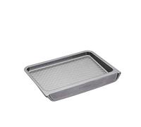 MasterClass Smart Stack Bandeja de horno apilable vertical con antiadherente sin PTFE, PFOA ni BPA, acero al carbono, 40,5 x 31 x 5 cm