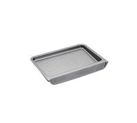 MasterClass Smart Stack Bandeja de horno apilable vertical con antiadherente sin PTFE, PFOA ni BPA, acero al carbono, 40,5 x 31 x 5 cm
