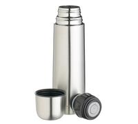 MasterClass Termo pequeño de acero inoxidable, 300 ml, plateado