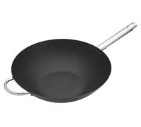 Masterclass wok carbon, antiadherente, acero al carbono, sartén wok 8