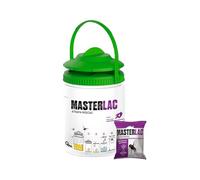 MASTERLAC - Atrapa Moscas Exterior - Trampa Moscas con Cebo - Atrapa hasta 18.000 Moscas - Atracción Total durante 15 Días - Rellenar con Agua - Trampa Reutilizable
