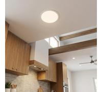 Masterled [Garantía Europea Downlight LED 8W Corte Ajustable Ø50-100mm Luz Neutra (4000K) Empotrable Extraplano Redondo 12cm, IP20, Driver Incluido. Gran iluminación (2)