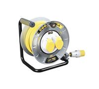 Masterplug pro-Xt Metal Carrete Cable 110V 16A Térmico Corte 30m MSTOTMU30162