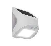 Masterplug Prysm Exterior Solar Pared Luz Sensor de Movimiento Pir Blanco