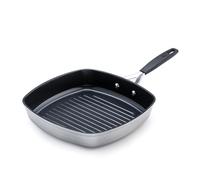 Masterpro Collection Sartén asador GRIL PAN SMART MP Aluminio forjado 28x28 cm Inducción