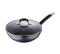 Masterpro Collection Sartén Wok Home Edition Black, aluminio forjado, gris, 28 cm