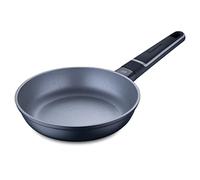 MasterPro Indigo Sartén Antiadherente de 24 cm de Diámetro y 5.5 cm de Altura Aluminio Fundido Revestimiento de Máxima Antiadherencia Mango Soft Touch Para Todo Tipo de Cocinas