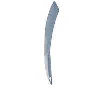 Mastrad Espátula de silicona para sartenes, cuencos y cacerolas, curvada y flexible para dar la vuelta y rascar, apta para lavavajillas.