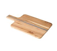 MASTRAD - Tabla de cortar de madera, plegable, tamaño grande, 34,5 cm x 17 cm x 1,2 cm, acacia, marrón