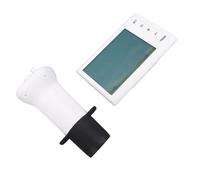 MasYosh Sensor de nivel ultrasónico, medidor de nivel de depósito de agua inalámbrico con IP65 y control de temperatura, para monitorear depósitos de almacenamiento de líquidos