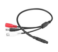 Masyrt Elengo de Sonido de Audio de Alta Sensibilidad, Dispositivo de Recogida de Audio, para el Sonido DVR de la Cámara de Seguridad de CCTV, con bajo Ruido, Sensibilidad Ajustable