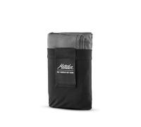 Matador Manta de bolsillo 4.0, color negro (asientos 2-4); manta de picnic ligera con pinzas; manta de picnic plegable para sentarse en seco; tapete de playa sin arena y manta de festival para