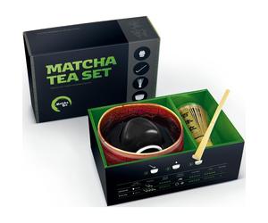 Matcha Tea Matcha Set Profi Kaito lote de regalo para preparar bebidas