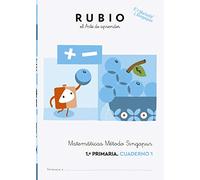 matematicas metodo singapur 1.º primaria rubio (tres volumenes)
