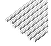 Material de acero inoxidable 304 varilla de 2 mm, 3 mm, 4 mm, 5 mm, 6 mm, 8 mm, 10 mm, eje lineal, barra de tierra redonda de 125 mm, 200 mm, 250 mm, 330 mm, 500 mm (3 mm, 5 unidades, 330 mm)