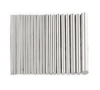 Material de acero inoxidable 304 varilla de acero inoxidable de 0,8 mm a 1,8 mm, 2 mm, 2,5 mm, 3 mm, 4 mm, 6 mm, 10 mm, 14 mm, eje lineal, varilla redonda métrica de 125 mm, 500 mm de largo (4 mm, 5