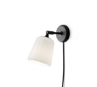 New Works Lámpara de pared Material White opal glass