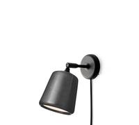 New Works Lámpara de pared Material Black marble
