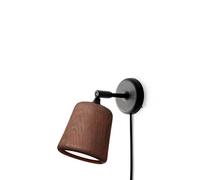 New Works Lámpara de pared Material Smoked oak