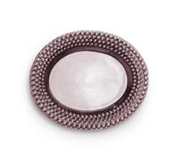 Mateus Plato Bubbles ovalado 35 cm ciruela