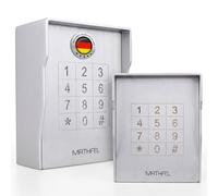 MATHFEL Smart Lock cerradura electrónica para puerta de entrada, cerradura con código resistente a la intemperie, IP66, abrepuertas con código, cerradura inteligente, cerradura automática AC230
