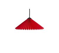 HAY Lámpara colgante Matin Pendant 30x30 cm Bright red
