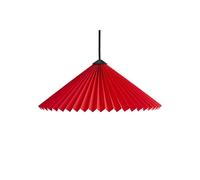 HAY Lámpara colgante Matin Pendant 38x38 cm Bright red