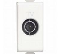 MATIX PRESA TV COASSIALE 1 MÓDULO PASSANTE COLOR BLANCO AM5202P14