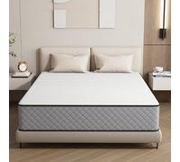 Matoresu Colchón King de 25 cm: la Cama híbrida de Espuma viscoelástica con resortes Interiores en una Caja para un máximo Apoyo y Alivio de presión, colchón tamaño King (200 x 160 x 25 cm)