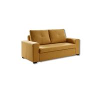 Matris - Sofá Cama Alta Gama 3 Plazas Capri - Sofá De Diseño Yellow
