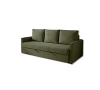 ECCOX Sofá Cama Alta Gama 3 Plazas Eden (Verde)
