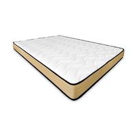 mattfy - Colchón Aura Reversible 105 x 190 cm, Ideal para Camas Nido o Literas, Antiácaros, Antibacterias e Hipoalergénico