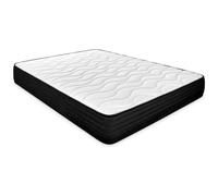 mattfy - Colchón Viscoelástico Reversible Kloe 150 x 180, Firmeza y Confort, Cara Invierno/Verano, Altura 25cm