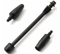 MATXREE Lanza para limpiadores de alta presión Karcher K2 K3 K4 K5 K6 K7 | Dirtblaster para limpiadores de alta presión Karcher, accesorios de boquilla, lanza rotativa, lanza de pulverización de alta