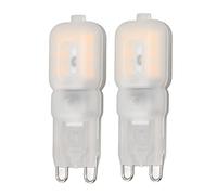 Matybobe Bombillas LED G9 Bombillas Lámparas 3W 220V 14LED 270lm Reemplazo Regulable Base de Doble Aguja con Sobrecarga Cortocircuito Protección contra Sobretemperatura para Uso e