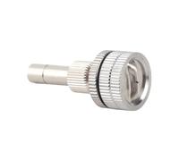 Matybobe Boquilla de Nebulización Boquilla Atomizadora Rociadora Conector Rápido Latón de 6 Mm En Forma Ventilador Atomización Fina Baja Presión Interfaz G1 2 con Caudal