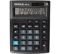 MAUL calculadora Bolsillo MC 12 Pantalla Grande de 12 dígitos Calculadora Of