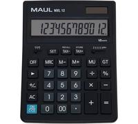 MAUL calculadora Bolsillo MXL 12 Pantalla Grande de 12 dígitos Calculadora G