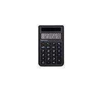 MAUL ECO 250 solar 8 dígitos 6 funciones bolsillo plástico 80% reciclado Negro 9.8 x 6 x 1.2 cm