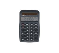 Maul Calculadora de Mesa Eco MJ 455 Solar Gris compacta Oficina