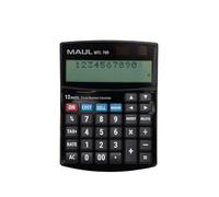 MAUL Calculadora de Mesa MTL 700 Negra LCD 12 dígitos Doble línea