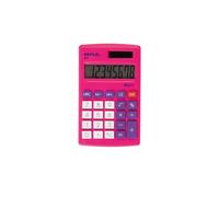 MAUL calculadora M8 Calculadora Rosa con Pantalla de 8 dígitos Calculadora S