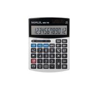 Maul Calculadora Mesa MBU 700 Negra LCD 12 dígitos Solar