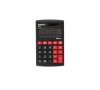 Maul Calculadora Negra M 12 de Bolsillo 12 dígitos Doble energía