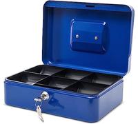 MAUL Geldkassette, blau, Maße: (B)250 x (T)191 x (H)90 mm