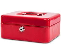 MAUL Geldkassette, rot, Maße: (B)200 x (T)170 x (H)90 mm