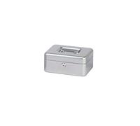 MAUL Geldkassette, silber, Maße: (B)200 x (T)170 x (H)90 mm