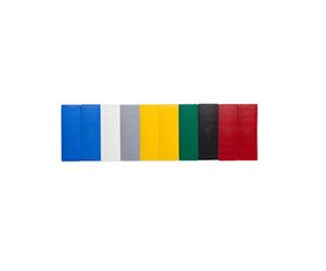 MAUL Imanes rectangulares Multicolor 10 piezas fijación 1 kg